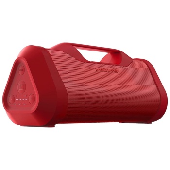 Monster Audio 05 0001 Blaster 3.0 Bluetooth Hoparlör (Kırmızı) | (120W) Güçlü Ses, IPX5 Şarj, Su Geçirmez Dış Mekan Tasarımı